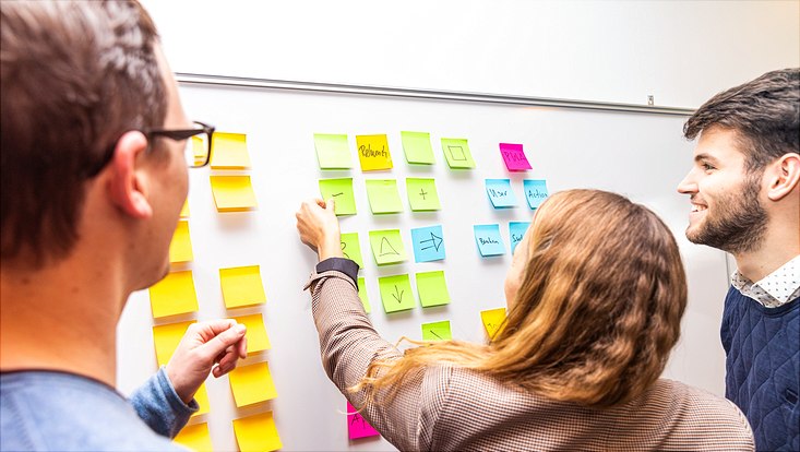 Symbolbild für Teamarbeit