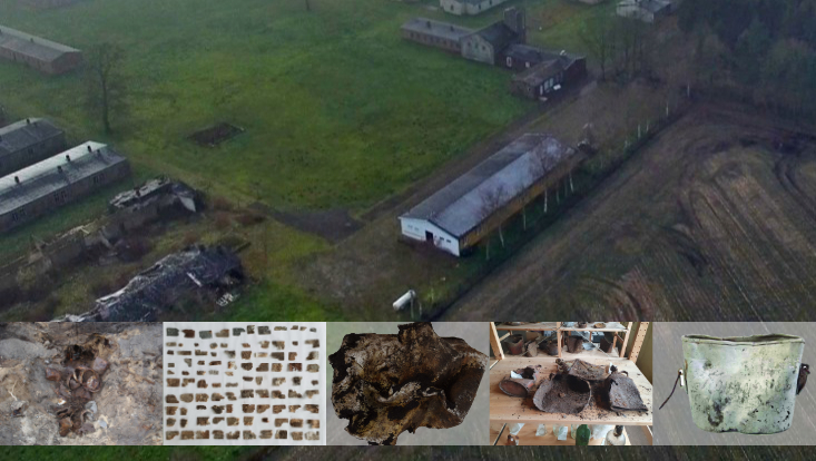 Gedenkstätte und archäologische Objekte