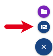 Pfeil zeigt auf das Icon mit dem sich eine neue Pinnwand erstellen lässt