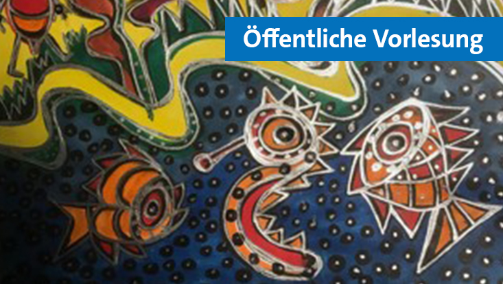 Gemaltes Bild mit Seepferdchen