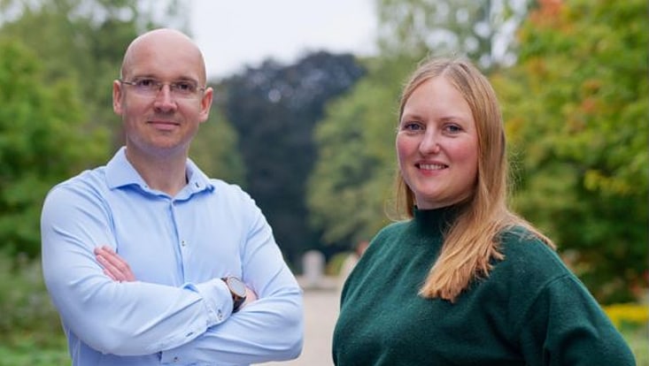 Foto der Gründerin und des Gründers von Lubici