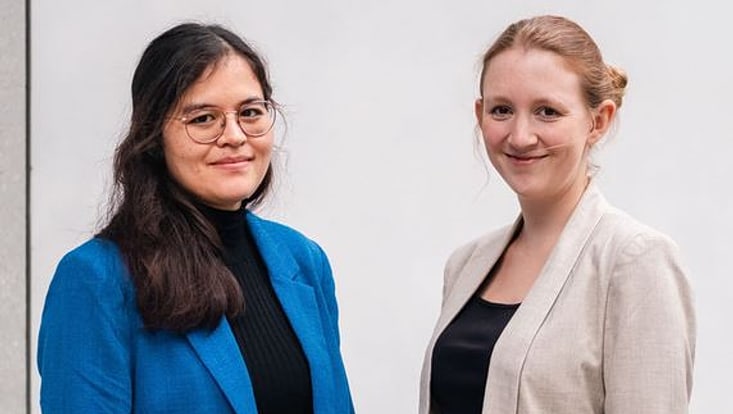 Foto der beiden Gründerinnen