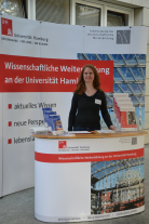Infostand zum Kontaktstudien für ältere Erwachsene