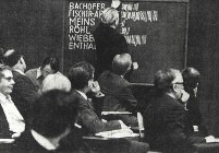 Wahl des ersten Präsidenten der Universität Hamburg