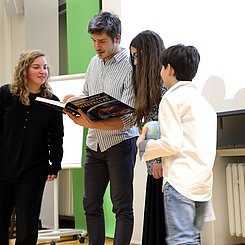 Bei der Abschlussveranstaltung des Wintersemesters 2019/2020: Foto: Pädagogische Hochschule Karlsruhe