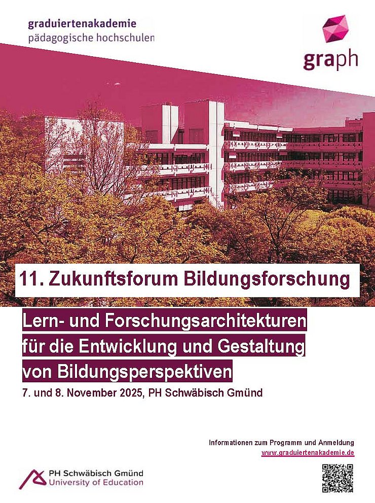 Flyer Zukunftsforum Bildungsforschung 2025