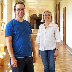 Prof. Dr. Johannes Hennies und Prof. Dr. Vera Heyl von der Pädagogischen Hochschule Heidelberg. Foto: Pädagogische Hochschule Heidelberg