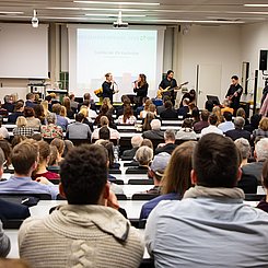 Gut besucht - der Neujahrsempfang 2019. Foto: David Manherz/Pädagogische Hochschule Karlsruhe